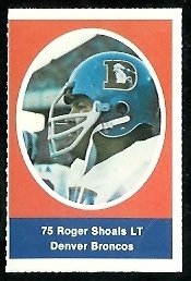 1972 Sunoco Stamps      170     Roger Shoals